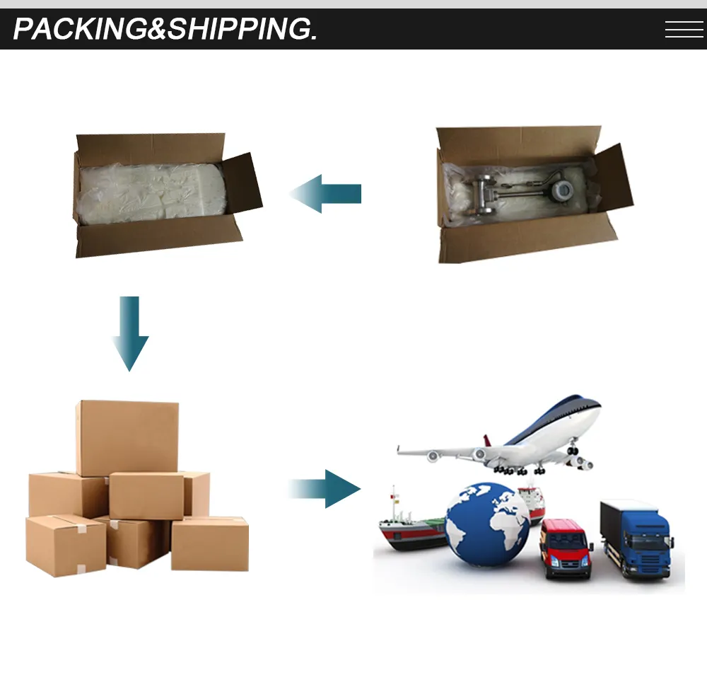 Hart Protocol Remote Control Vortex Flowmeter Gas Vortex Flow Meter for Steam, Air