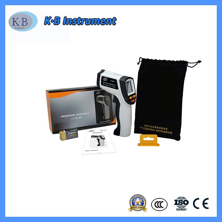 HD Color Screen Digital LCD Non-Contact IR Infrared Thermometer 950c with Dual Laser Gt950