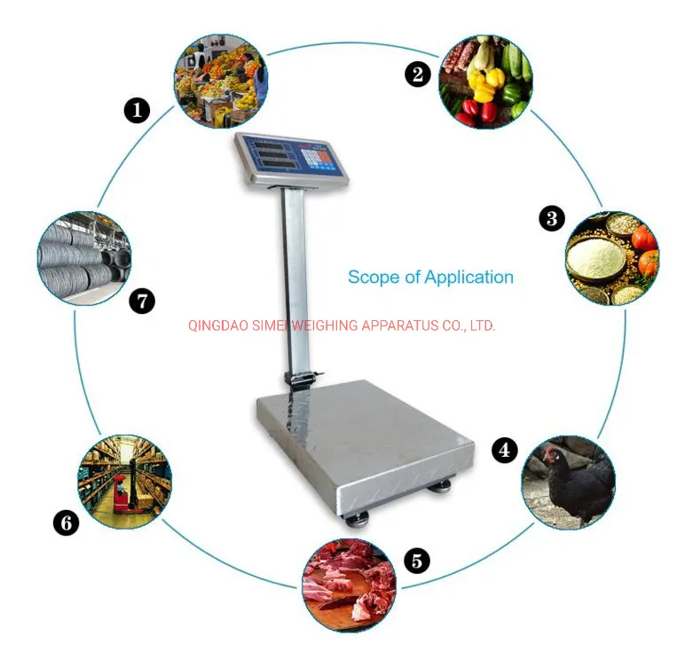 Heavy Duty 200kg Industrial Platform Scale Postal Weighing Scales