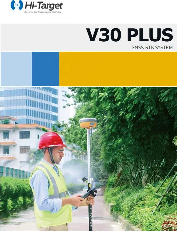 High Precision Gnss Receiver V30 Plus for Gis and Mapping Surveying