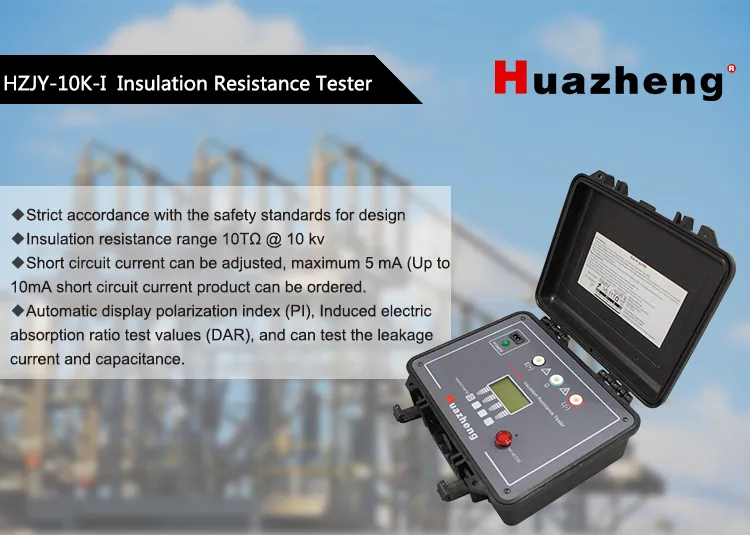High Voltage (10kV) Insulation Resistance Test Set Megger for Sale