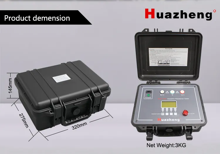 High Voltage (10kV) Insulation Resistance Test Set Megger for Sale