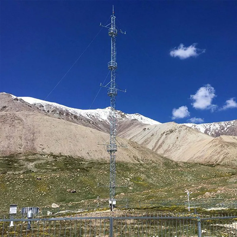 Hot DIP Galvanized Anemometer Tower, Angle Steel Tower, Steel Tower