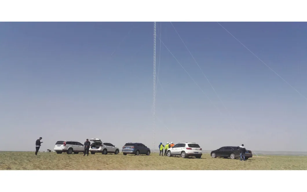 Hot DIP Galvanized Anemometer Tower, Angle Steel Tower, Steel Tower