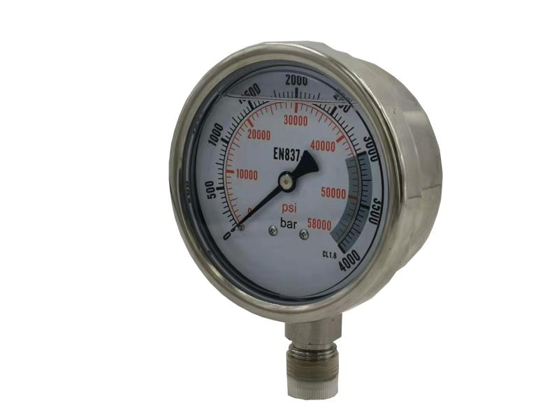 Hot Sale Model: Yb100 -200 200MPa 100mm Ultra High Pressure Pressure Gauge Manometer with Top Quality