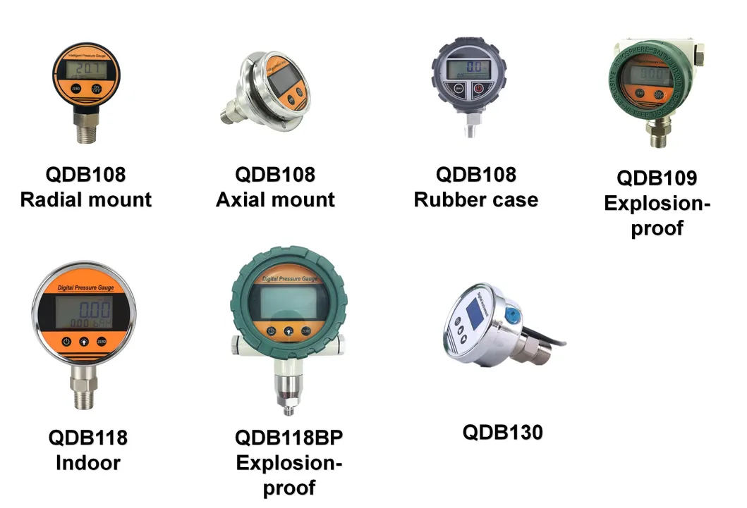 Hot Sale Pressure Gauge Meter for Liquid Gas and Steam
