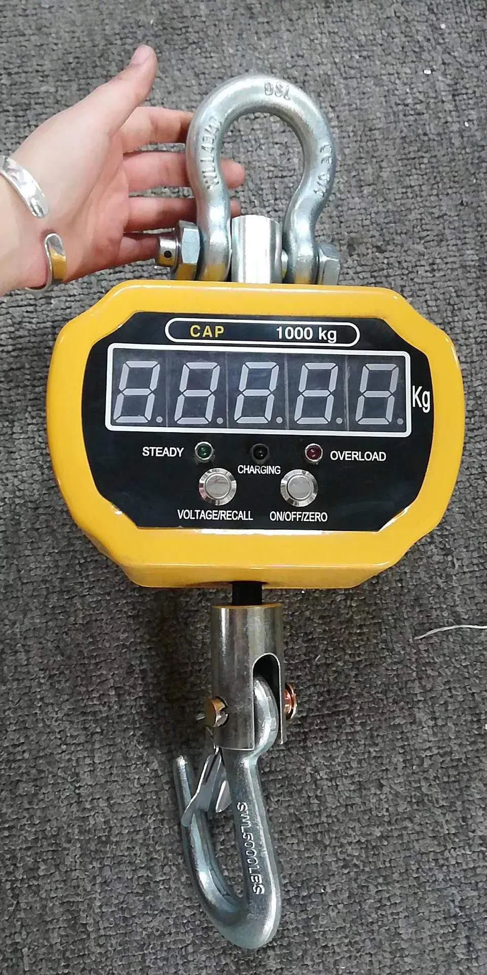 Hot Selling 1000kg Newest CE Approval LED Display Wireless Crane