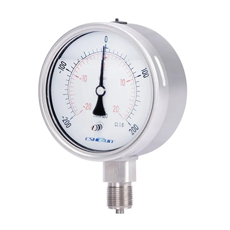Stainless Steel Capsule Pressure Gauge