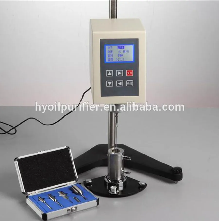 Ink Rotational Viscometer with Four Spindles 10~2, 000, 000MPa. S