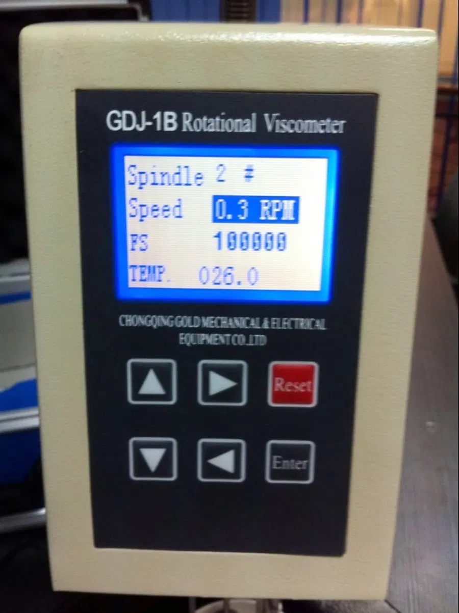 Ink Rotational Viscometer with Four Spindles 10~2, 000, 000MPa. S