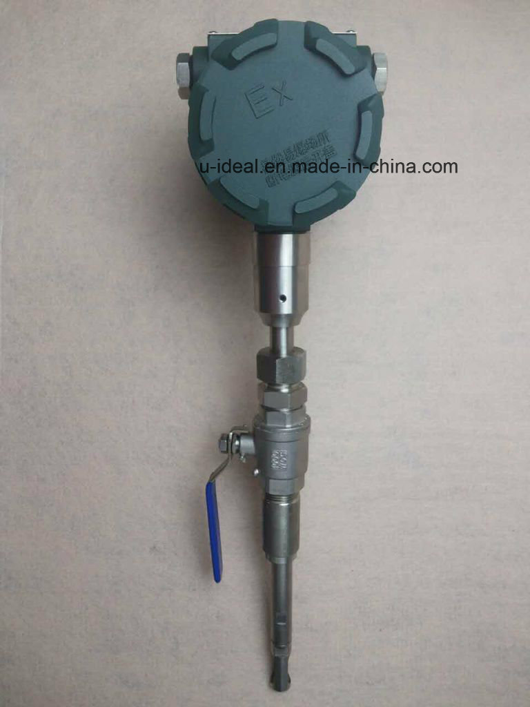 Insertion Type Thermal Mass Flow Meter for Air, Nitrogen