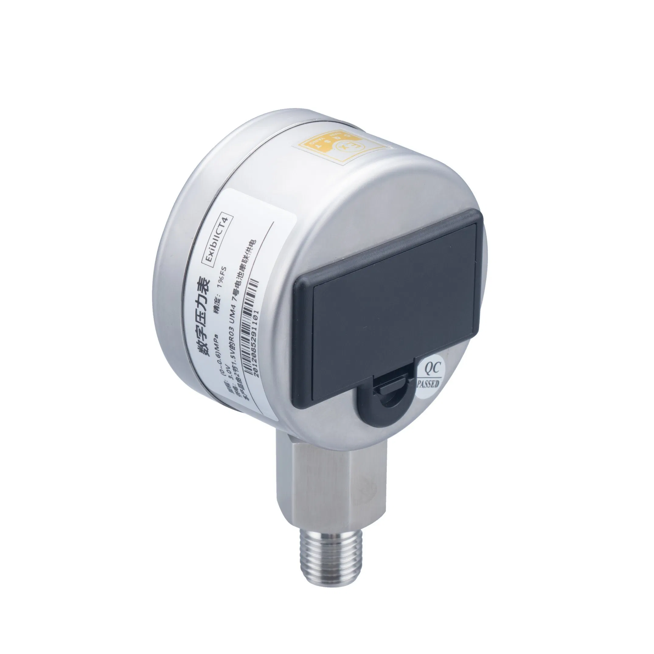 Intelligent 4 bite Digital Display 60mm Diameter Pressure Gauge