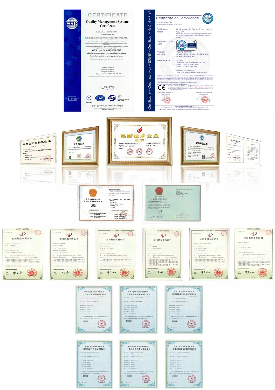 Intelligent Electronic NPN Output Silicon Piezoresistive Pressure Switch