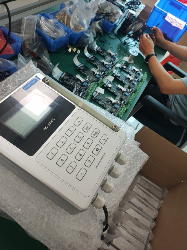 IP54 25mm Pipe Clamp on Ultrasonic Flow Meter