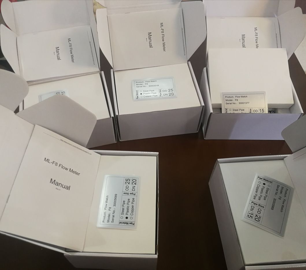 IP54 25mm Pipe Clamp on Ultrasonic Flow Meter