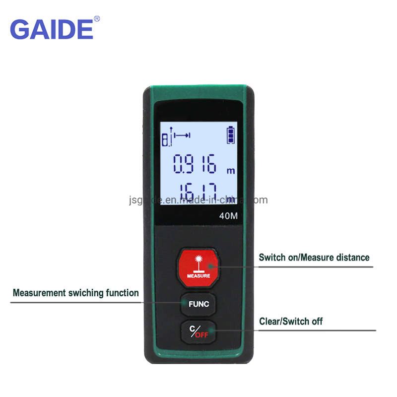 Laser Measure 50m Hand-Held Laser Distance Meter