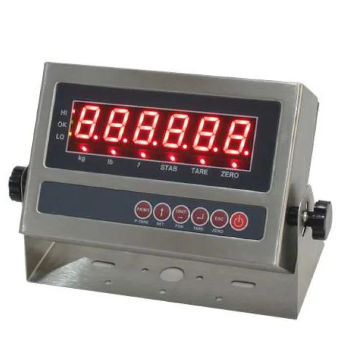 LED Display Weight Scale Indicator Hf 6 Digits for Floor Platform Scale