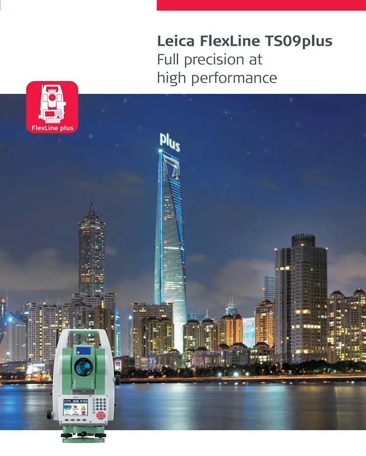 Leica Ts09 Total Station Survey Instrument Total Station Survey Equipment Total Station Survey