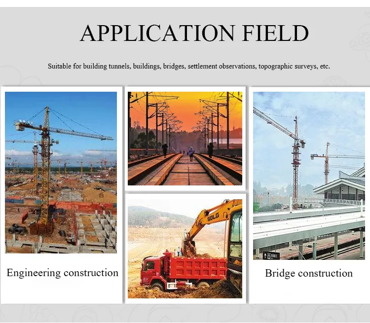 Long Working Time 16 Hours Types of Low Total Station Price Accuracy 2