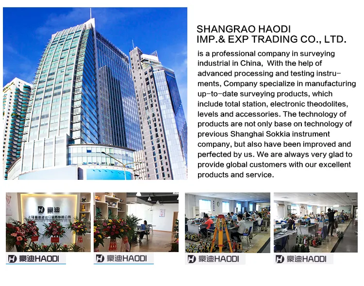 Long Working Time 16 Hours Types of Low Total Station Price Accuracy 2