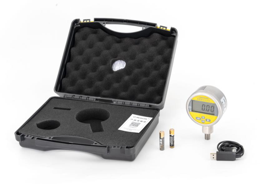 Meokon Digital Pressure Gauge with Data Logger USB