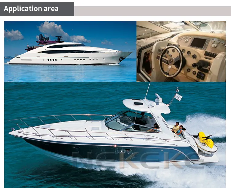 Nekeke Waterproof Universal 12V 24V Car Van Boat Marine LED Digital Voltmeter