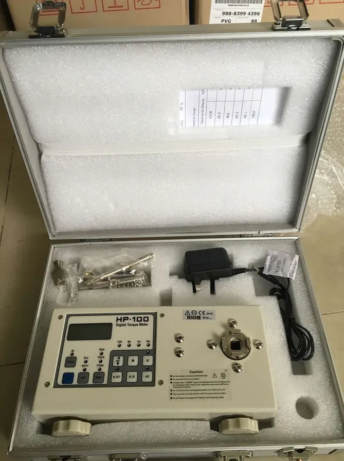 New Product HP-100 Bottle Cal Torque Meter/ Torque Wrench Meter Tester