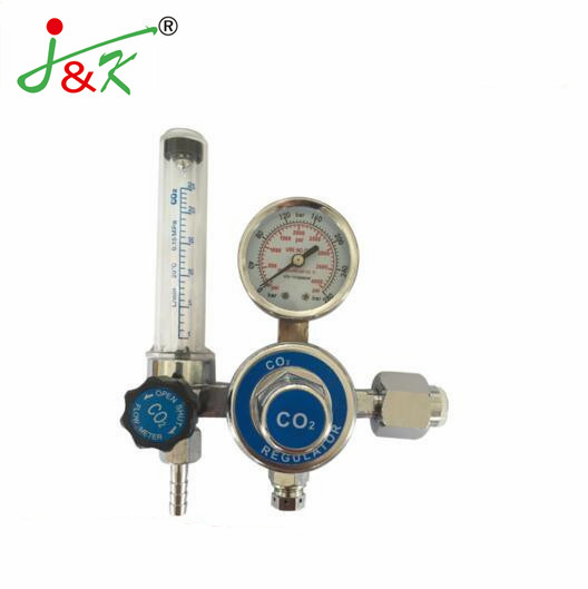 OEM Manufacturer Connection M20X1.5/PF ( PT /NPT) 1/2 Argon /CO2/ Oxygen Gas Pressure Regulator with Flow Meter