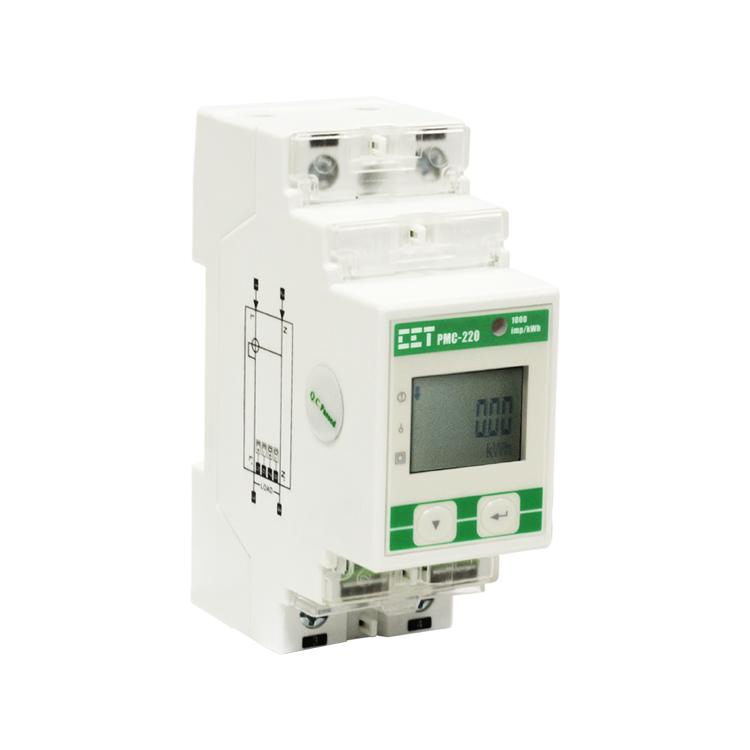 PMC-220 35mm DIN Rail Self-Powered Single-Phase Multifunction Meter for Electric Energy Measurement with RS-485 Modbus RTU