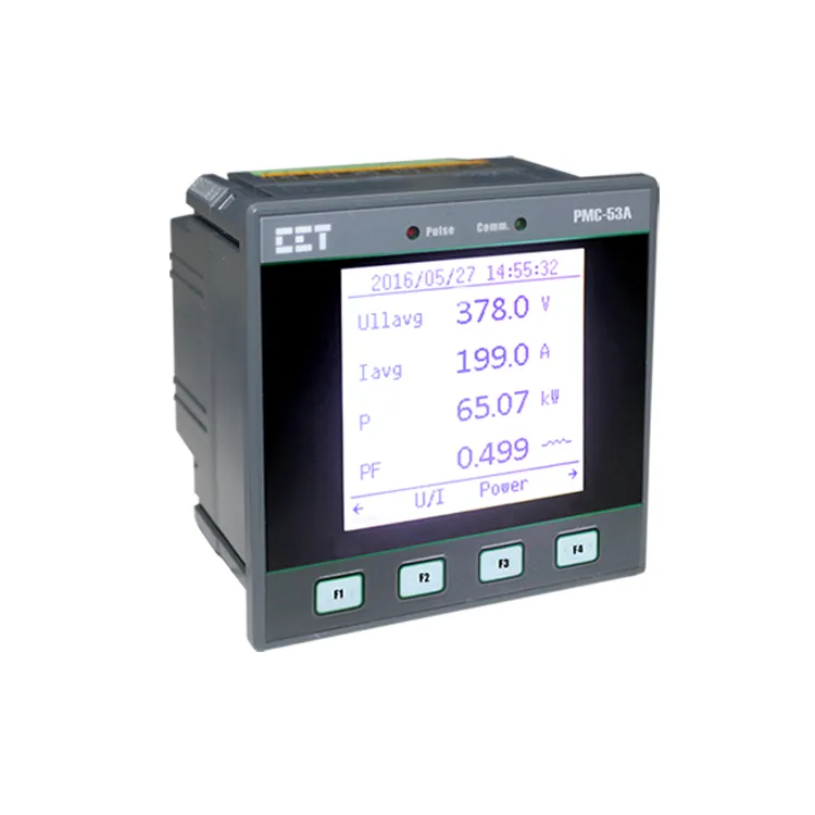 PMC-53A DIN96 Class 0.5S Three-Phase Multifunction Panel Power Meter Optional 6 Digital Inputs 4 Outputs