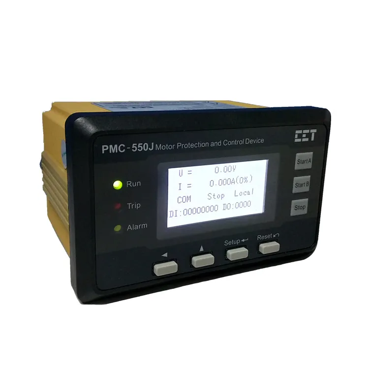 PMC-550J Low Voltage Motor Protection Control PQ and Harmonic Monitoring with LCD RS-485 and Extensive I/O