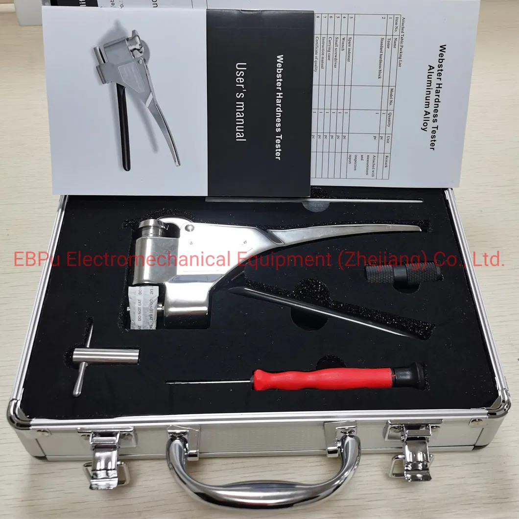 Portable Wester Hardness Tester for Aluminum Hardness Testing W-20