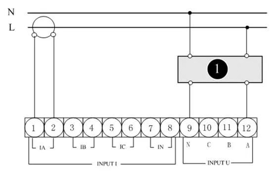 Power Analysis Smart Meter Remote Wireless WiFi Three Phase Multimeter