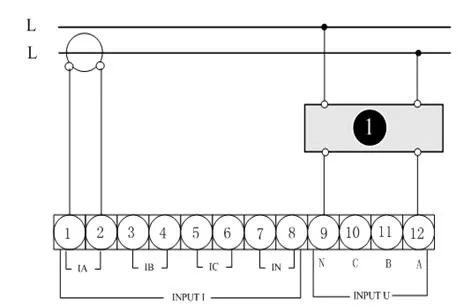 Power Analysis Smart Meter Remote Wireless WiFi Three Phase Multimeter