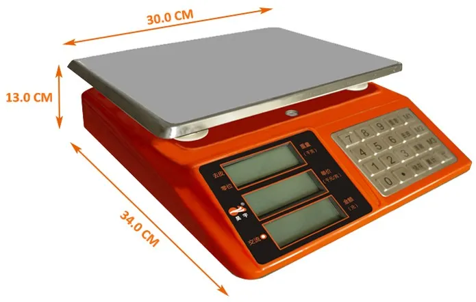 Rechargeable 4V/4ah Battery Acs Series Electronic Price Scale