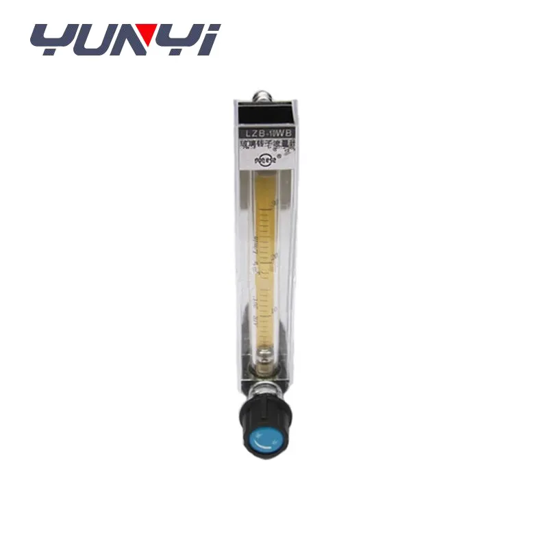Rotameter Gas Air Water Liquid Glass Tube Pipe Rotameter Flow Meter