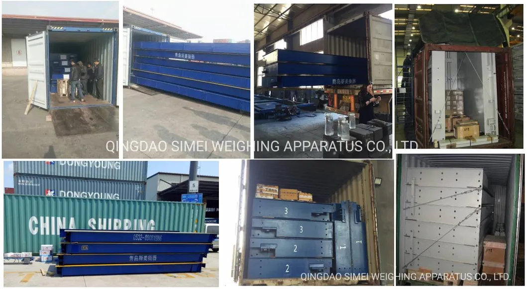 Simei China 3*16m Digital Truck Scales Weighbridge No. 1 Weighting Solution