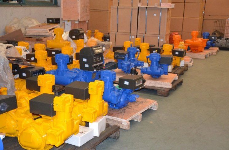 Smith Pd Rotary Vane Flow Meter