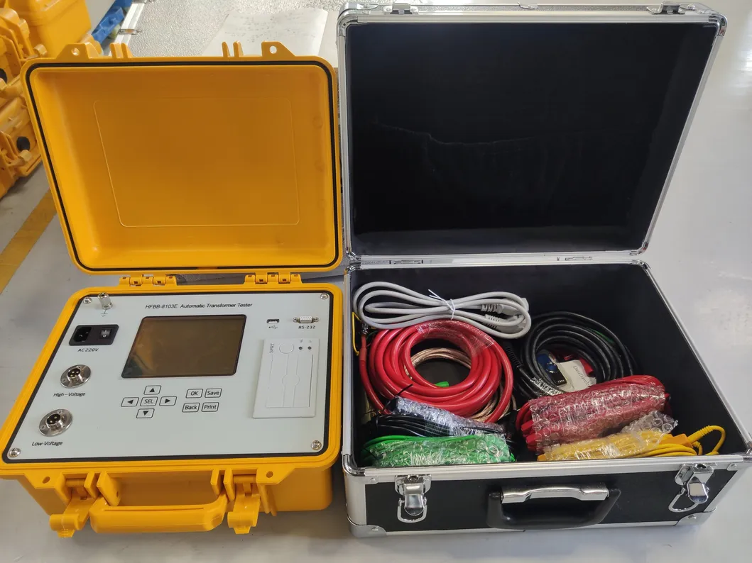 Three Phase Transformer Turns Ratio TTR Tester for Transformer Testing