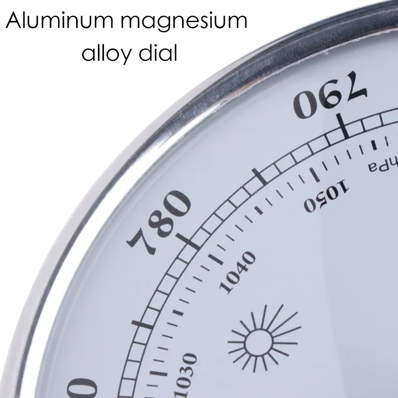 Wall Mounted Multifunction Thermometer Hygrometer High Accuracy Pressure Gauge Air Weather Instrument Barometers