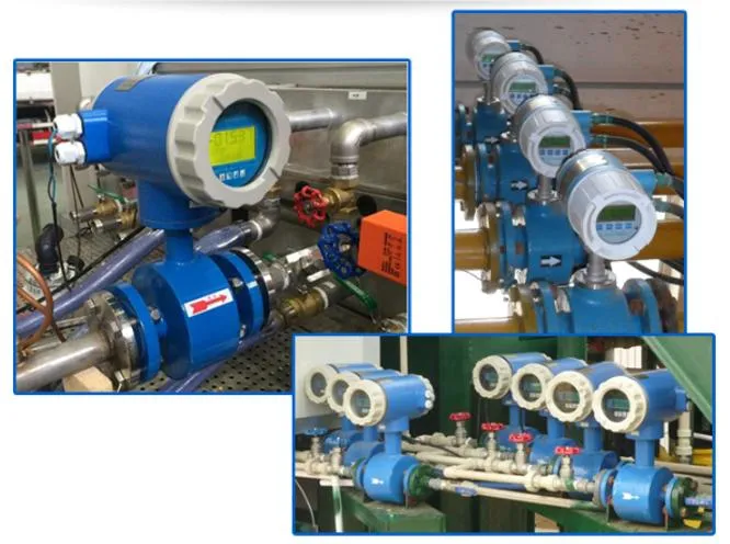 Wastewater Flow Meter Water Electromagnetic Flow Meter