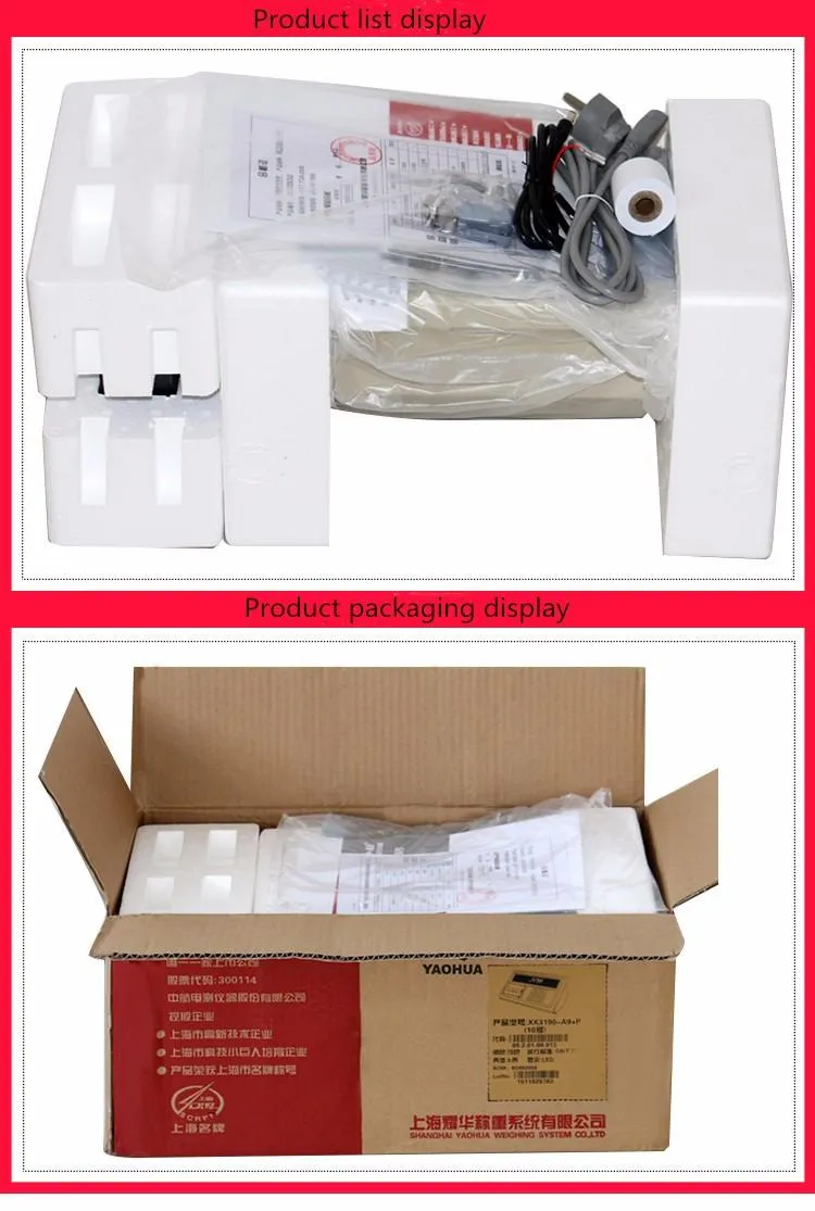 Yaohua A9 Weighing Display Indicator for Weighing Apparatus