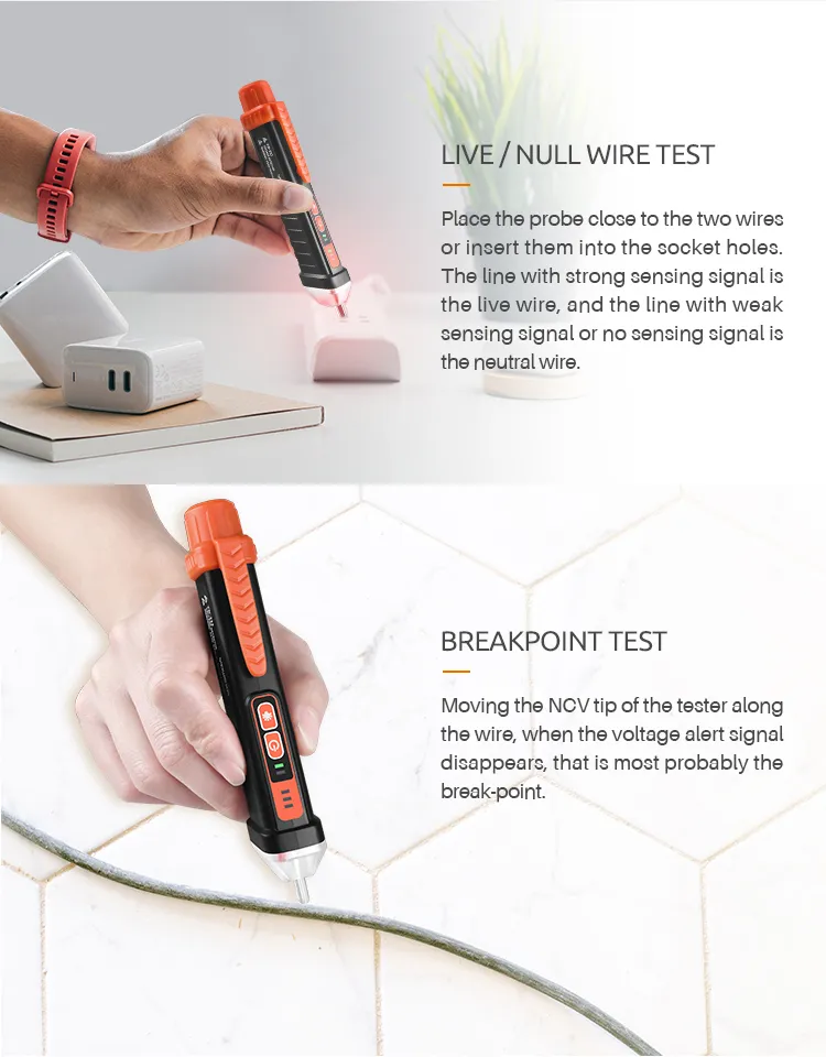 Yw-322 Breakpoint Check Safe Use Non-Contact Voltage Tester Tool